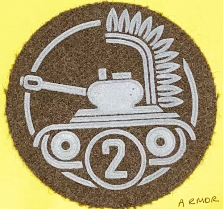 Polish 2nd Armored Patch