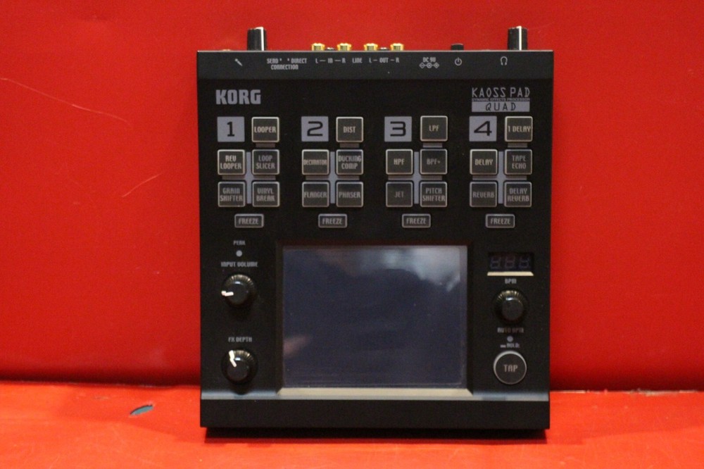 USED Korg KAOSS PAD QUAD Dynamic Effect Processor KP U2233 240424