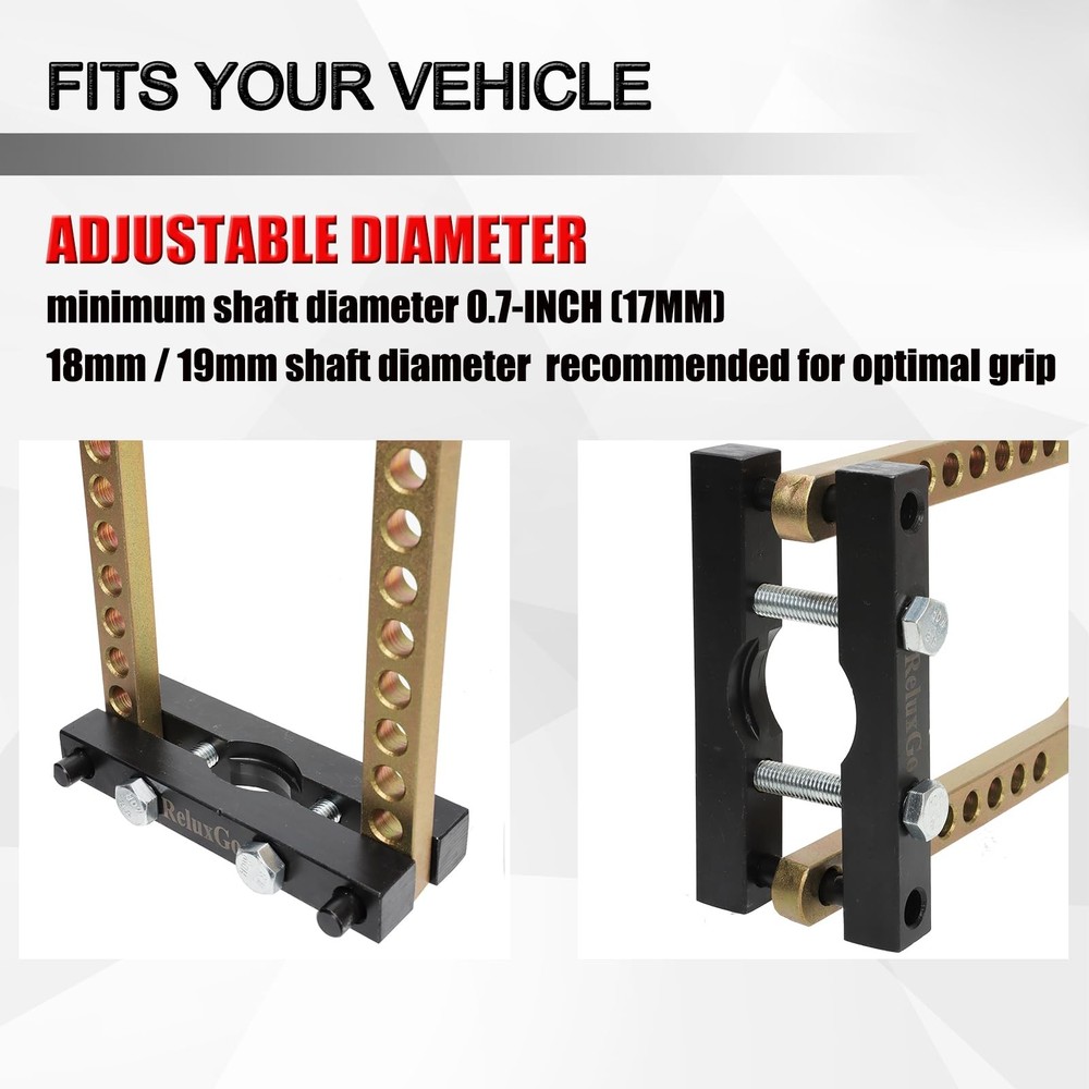 ReluxGo CV Joint Puller Propshaft Separator Tool Universal Axle black