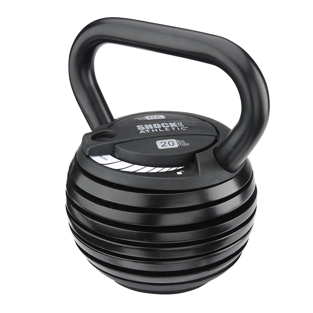 Shock Athletic 20 lb. Adjustable Kettlebell