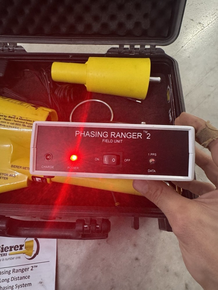 Bierer PD800W Phasing Voltage Meter Tester Phasing Ranger 2 With Black Case #767