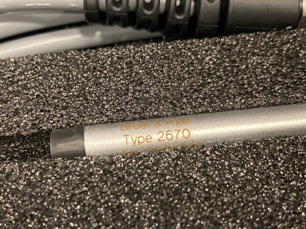 Bruel & Kjaer 4187 Microphone with Type 2670 Preamplifier