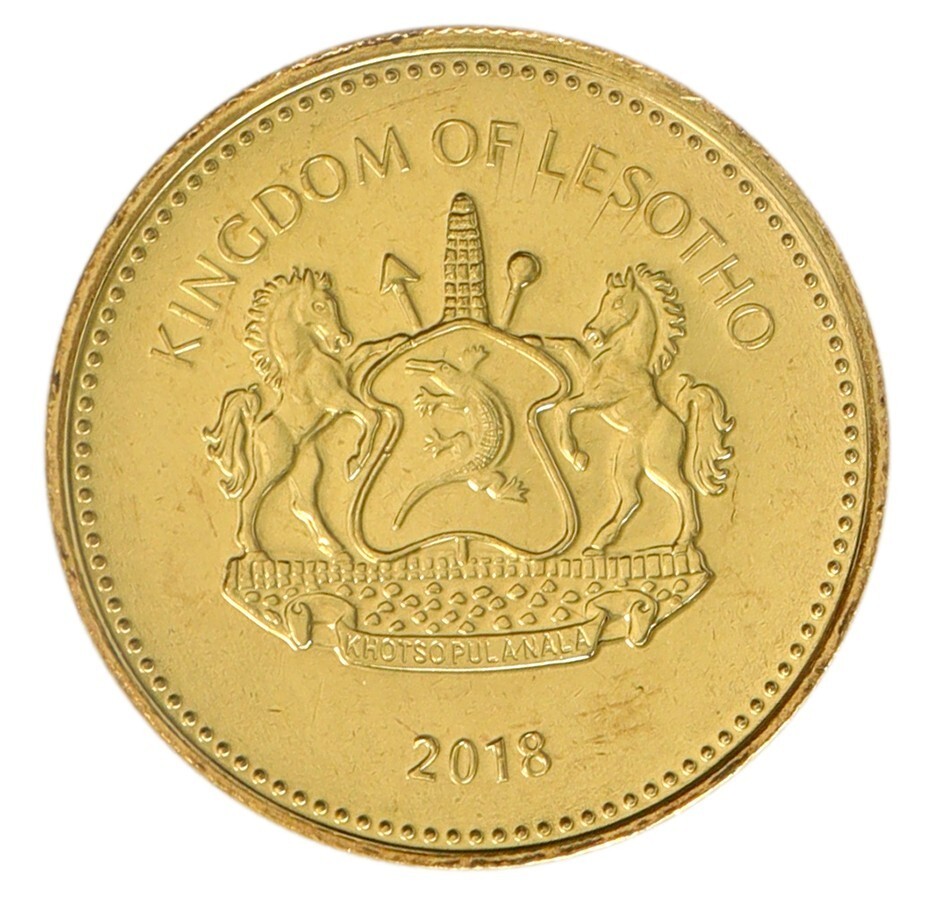 Lesotho 50 Lisente, 2018, KM #65, Mint