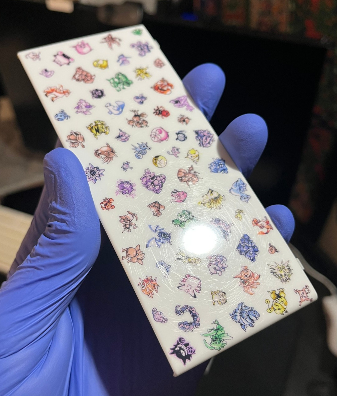 OEM "New 3DS" Pokemon Original 151 Kisekae Faceplates - Genunine Nintendo - Used