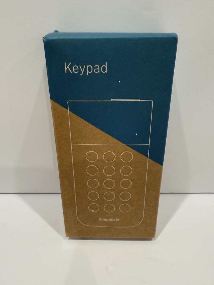 SimpliSafe Wireless Keypad KP3W White 3rd Generation NEW