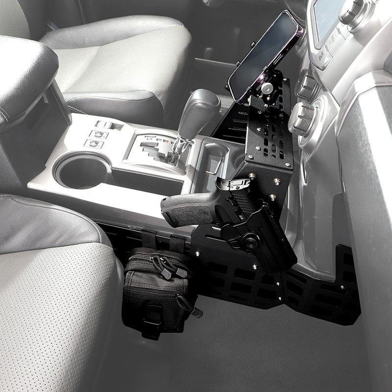 Fits For 4runner 2010+ Center Console MOLLE PANEL Bracket Rack