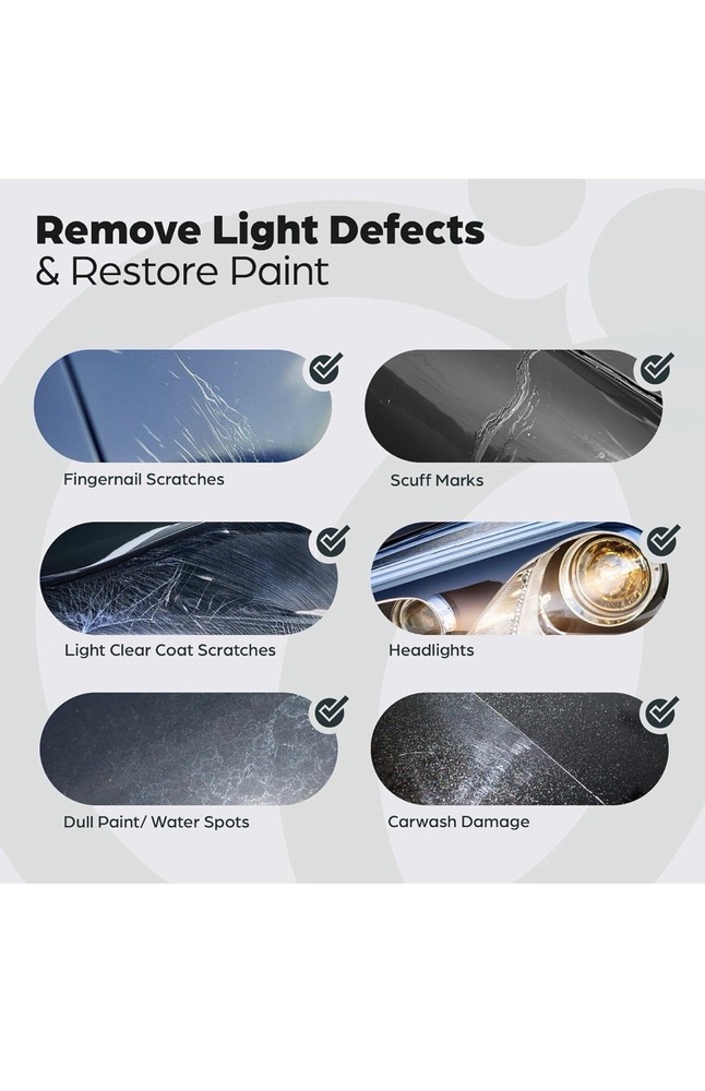 Nano Foam Scratch Removal Kit with O3/O2 Formula
