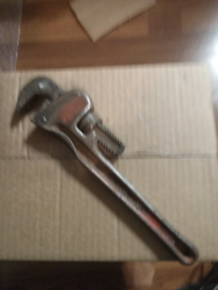 Vtg Rigid 12in Pipe Wrench