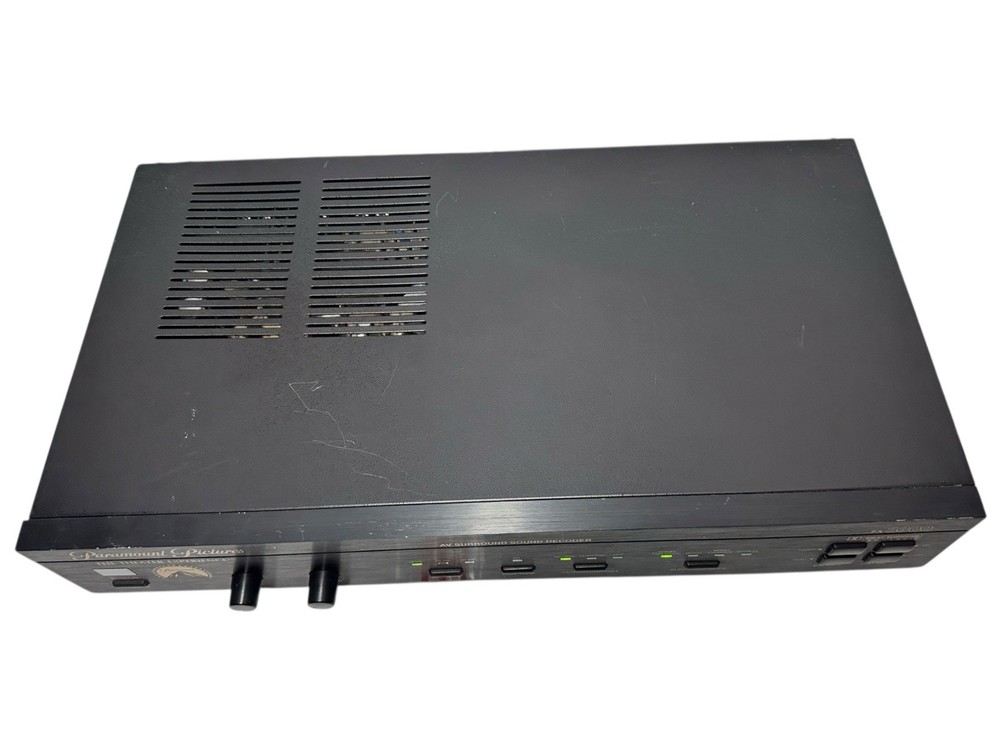 Paramount Pictures Theater FX3300 AV SURROUND SOUND DECODER (NO REMOTE) UNTESTED