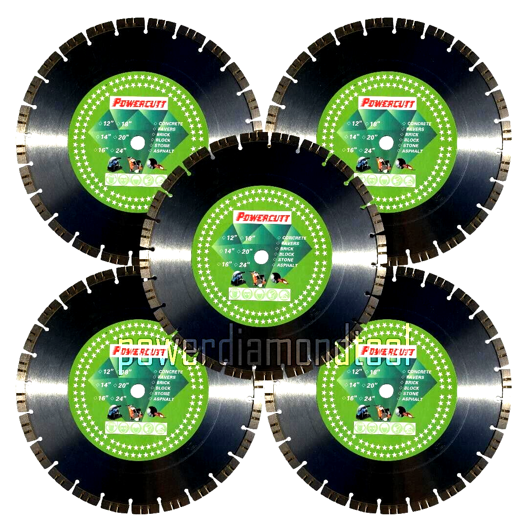 5-14" CONCRETE/MASONRY/STONE CUT Stihl/Husqvarna/Hilti..Cut of Saw DIAMOND BLADE