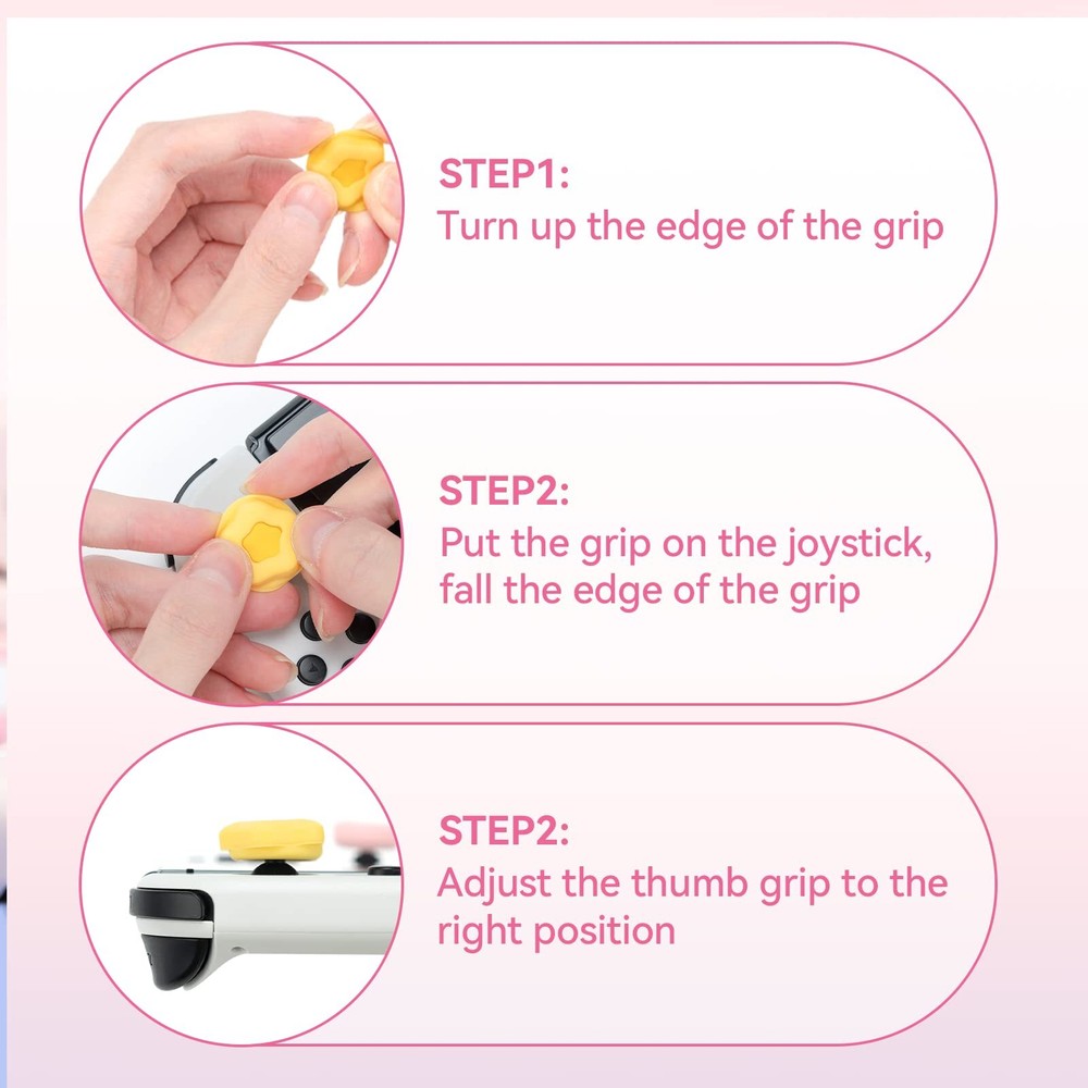 GeekShare Protective Case for Nintendo Switch/OLED and Joy Con Ergonomic Design