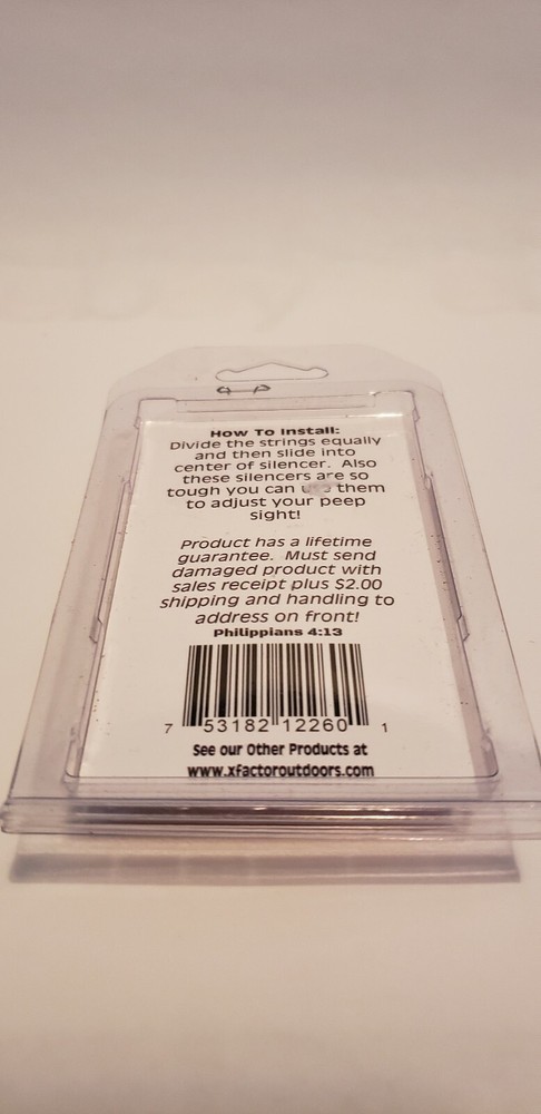 X-FACTOR STRING FACTOR SILENCER 4 PACK