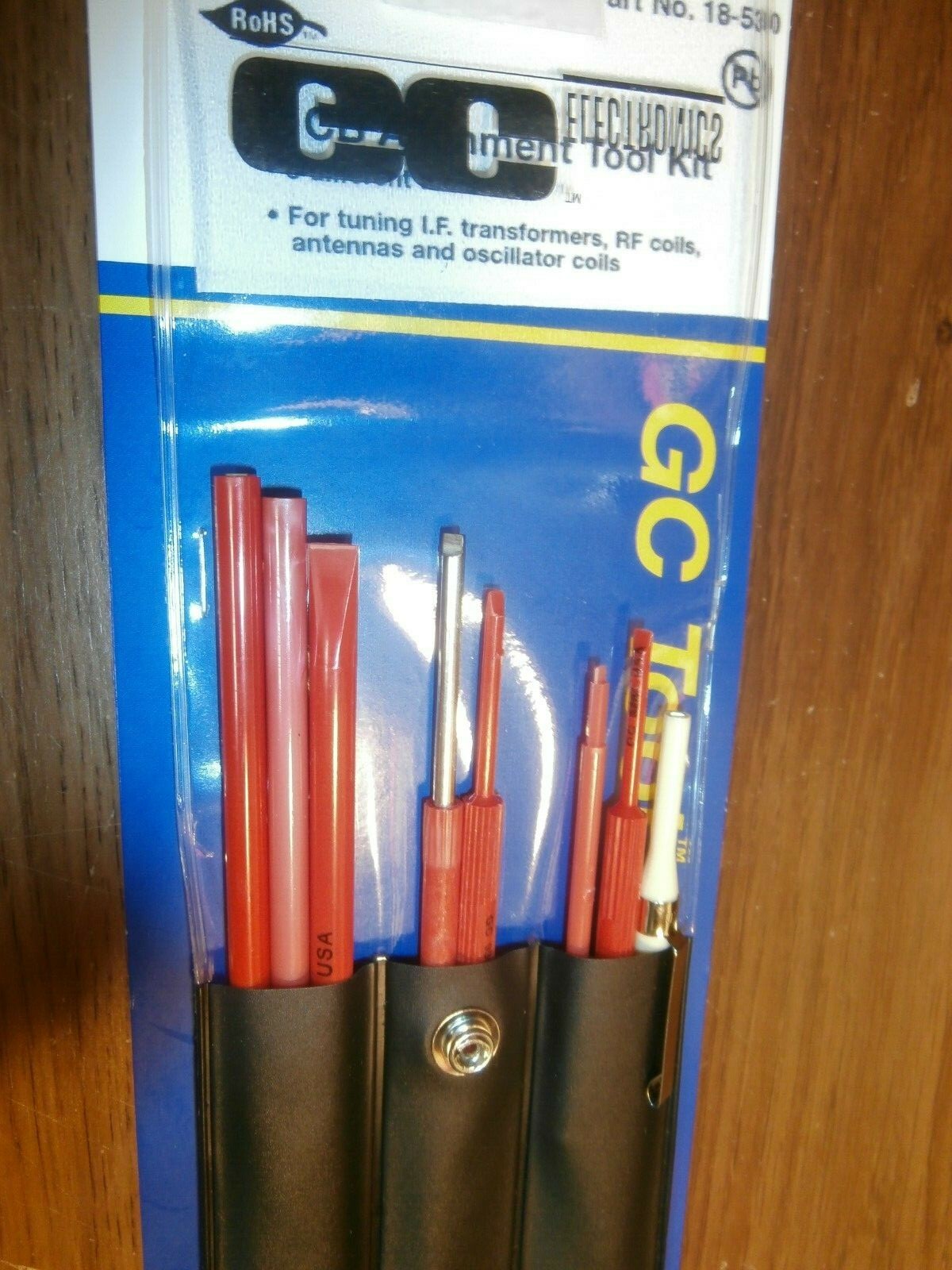 GC Electronics 18-530 CB TV Radio Alignment 8 Pc Tool Kit Assortment, NIP