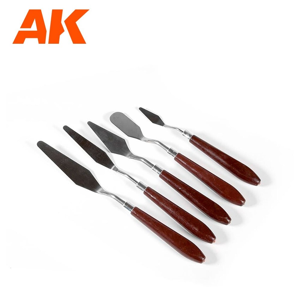 AK Interactive AK9051 Modeling Spatulas Set - US