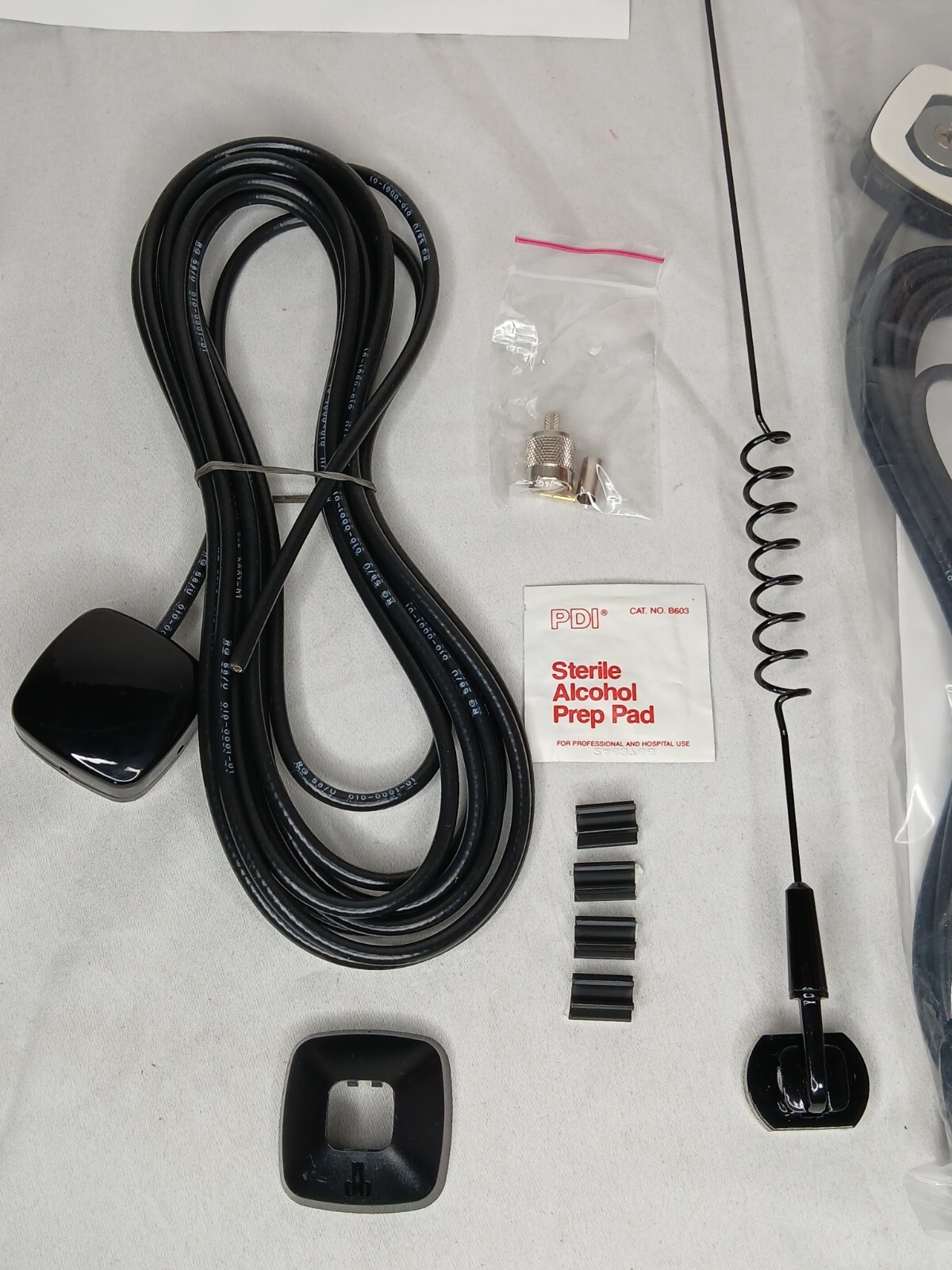 GlasLink Glass Mount Dual Band Cellular UHF Antenna NEW w/ All Mounting Hardware