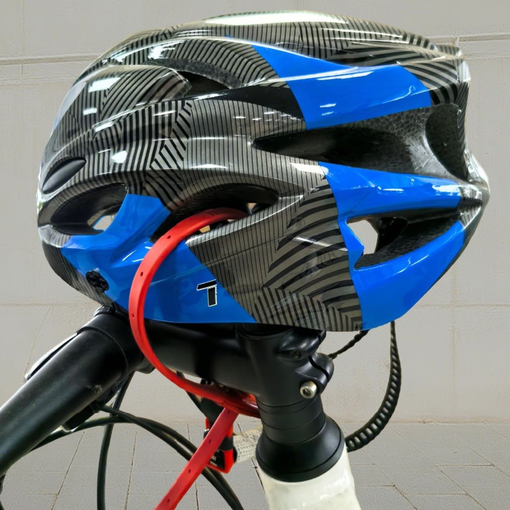 2 Pack Adjustable Zip Tie Lock 20" | 3-Digit Combo for Bikes, Helmets, Luggage