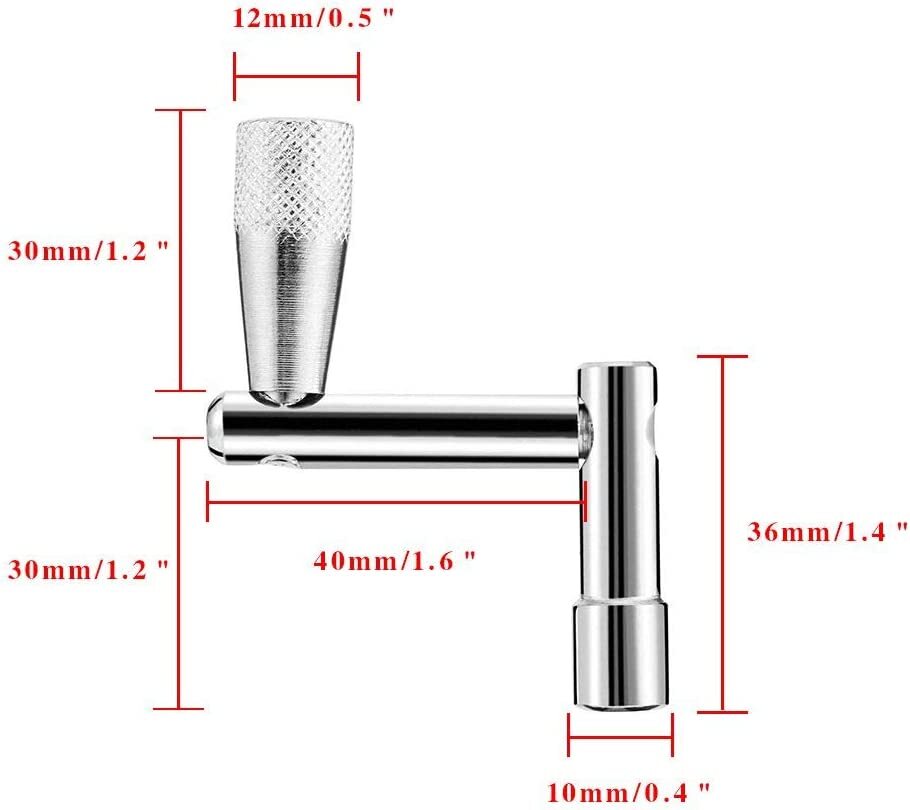 NEW 2X Silverline Speed Drum Keys Continuous Motion Speed Drum Key Z Type Set