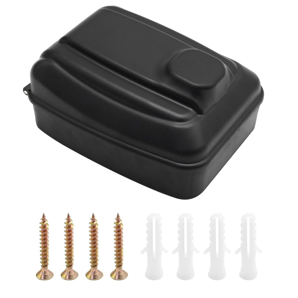 Key Lock Box Large Capacity 9 Digit Combination Lock Box Weatherproof Securit...