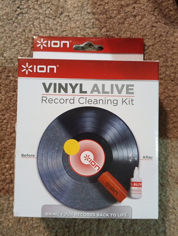 Ion Vinyl Alive Record Cleaning Kit