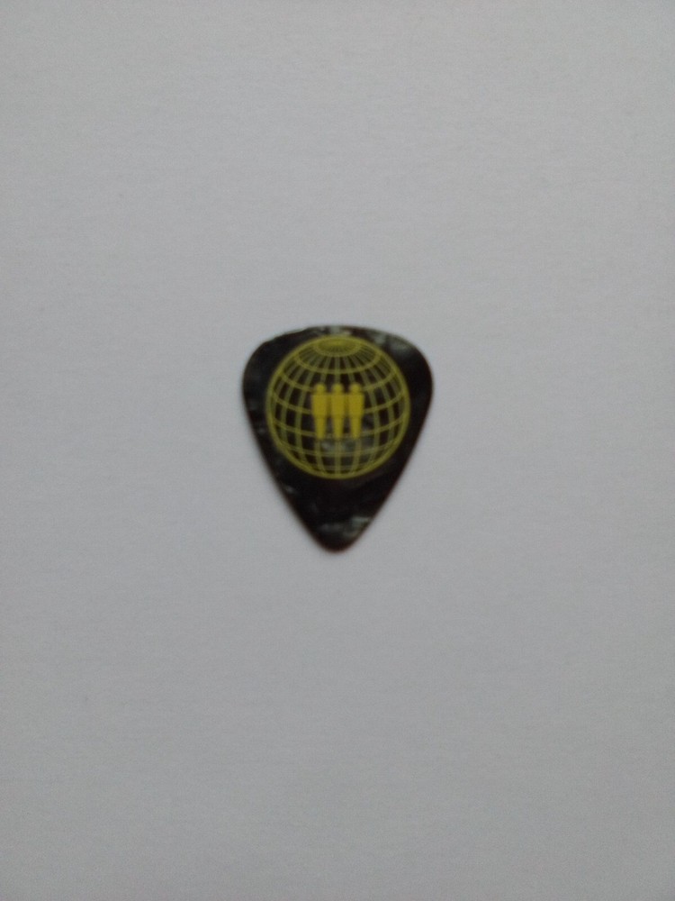 THIRD MAN RECORDS AUTHENTIC BLACK MARBLE Globe GUITAR PICK MINT Jack White