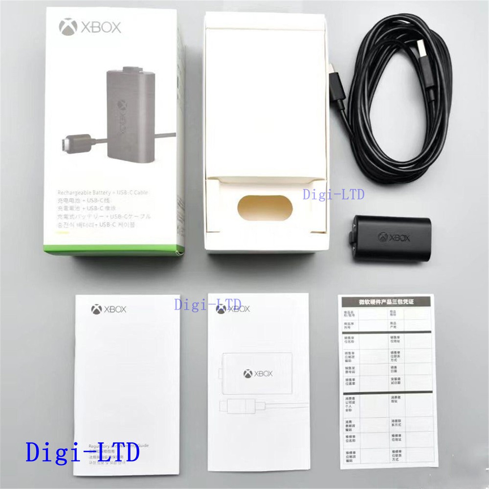 OEM Microsoft Xbox wireless controller rechargeable battery Play and charge kit