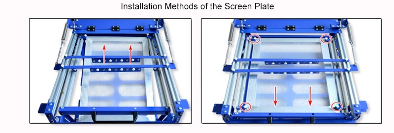 6''Cylindrical Screen Printing Press Curved DIY Screen Printer for Plastic Glass