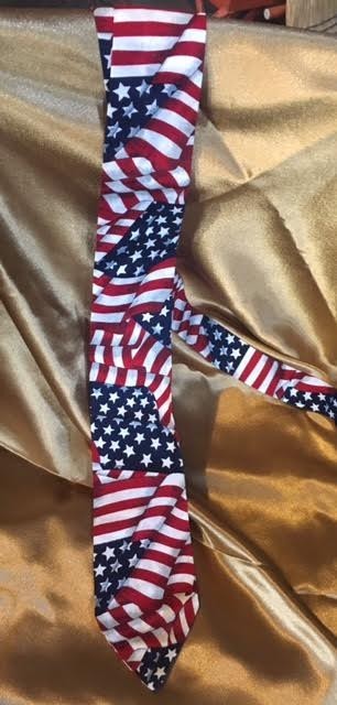 AMERICAN FLAG MEN'S TIE
