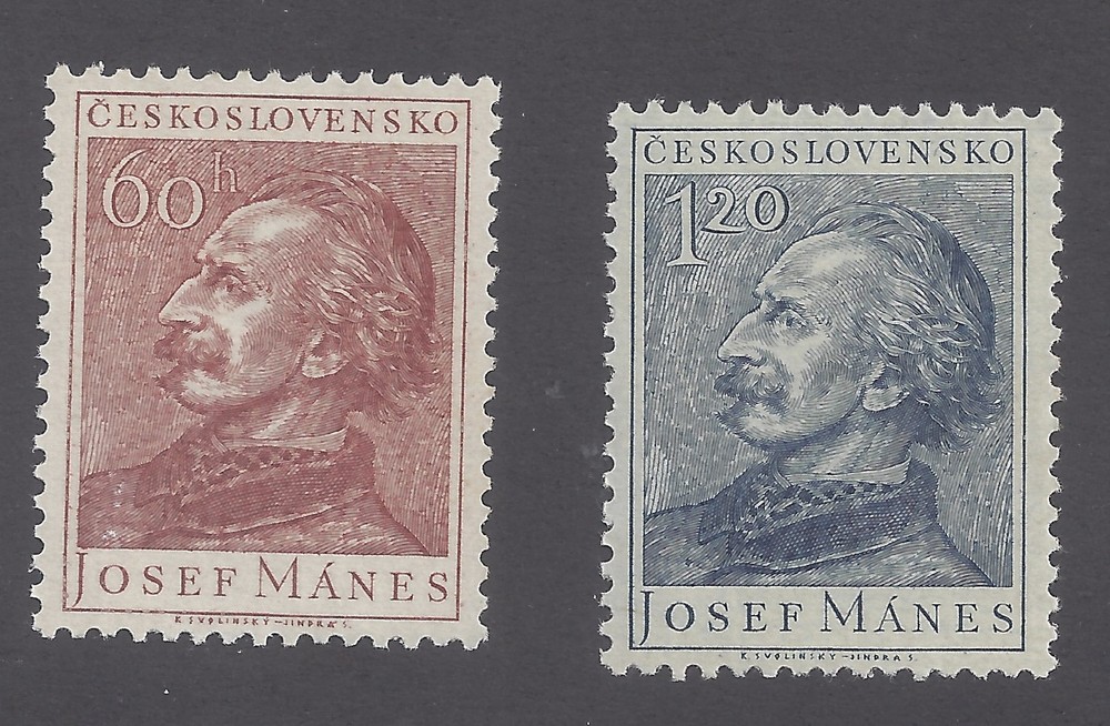 Czechoslovakia SC # 627 - 628 MNH