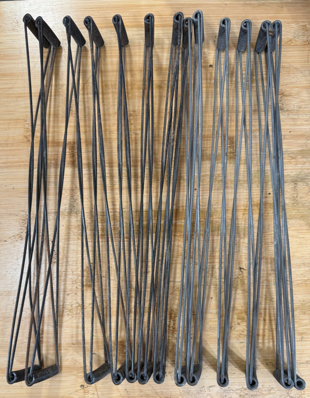 Vintage  25 ft  surveyor's survey chain 12" Link