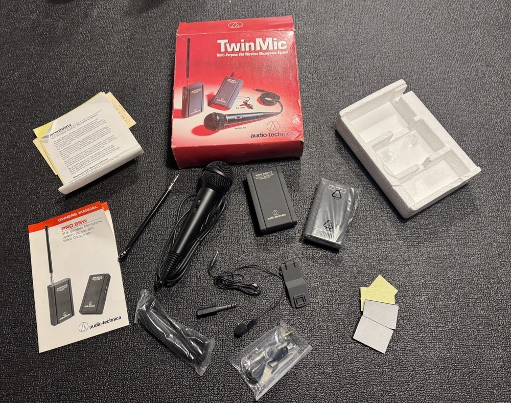 Audio-Technica VHF Twin Mic System - ATR228W