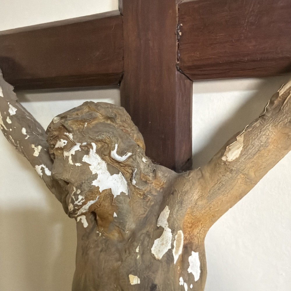 Antique Cross 27” X 13”