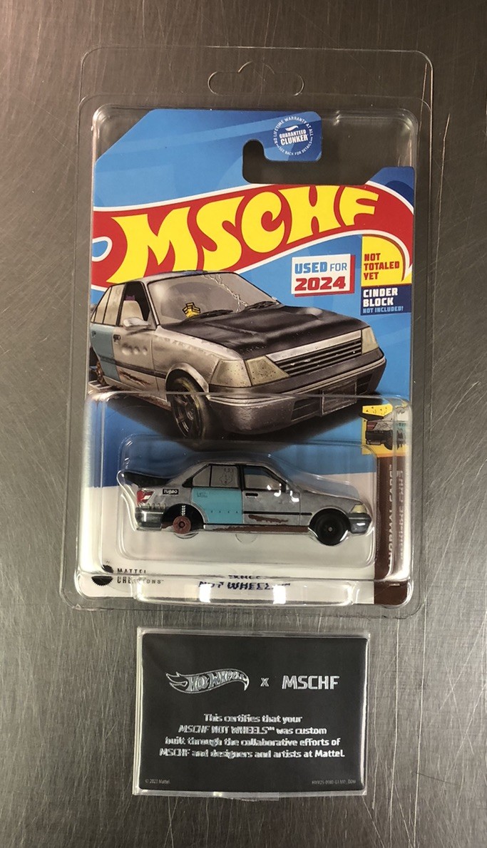 HOT WHEELS MATTEL CREATIONS  X MSCHF  NOT WHEELS NOT TOTALED YET HW NORMAL CARS