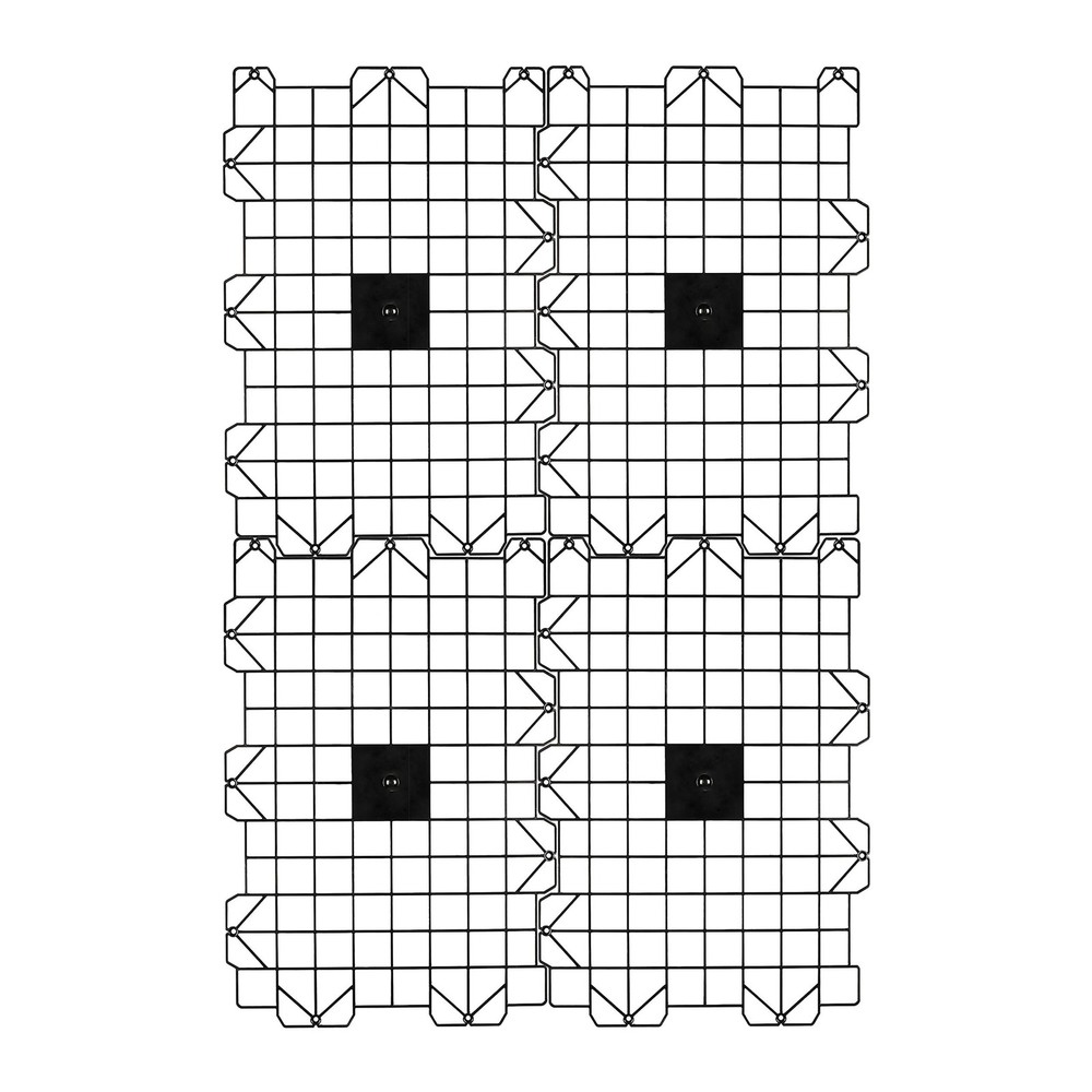 Flooring Storage System, Walking Deck Pallet Boards for Attic, Easy Installat...