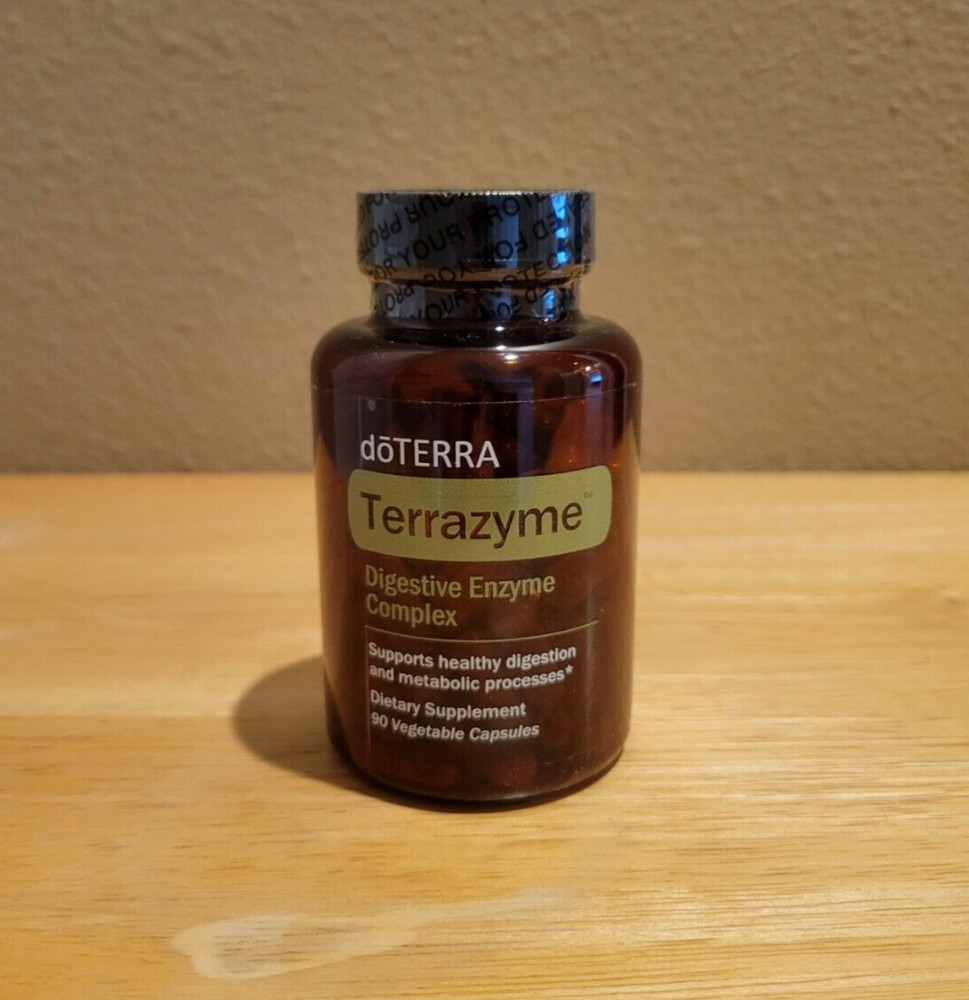 TerraZyme DigestZen Digestive Enzyme Complex 90 ct - Exp 2027