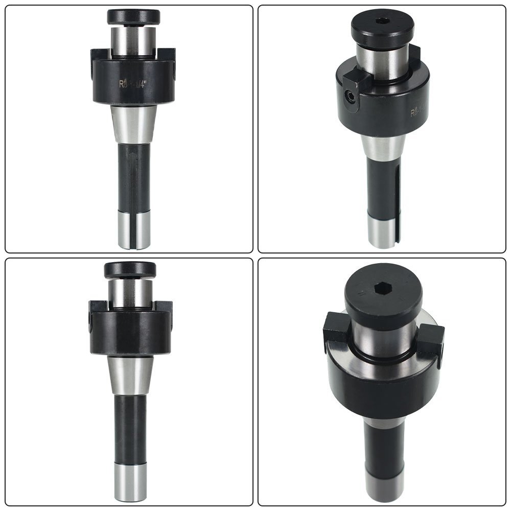 1-1/4" R8 Shank Shell Milling Arbor Adapter Holder Hardened