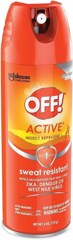 OFF! Active Sweat Resistant Insect Repellent