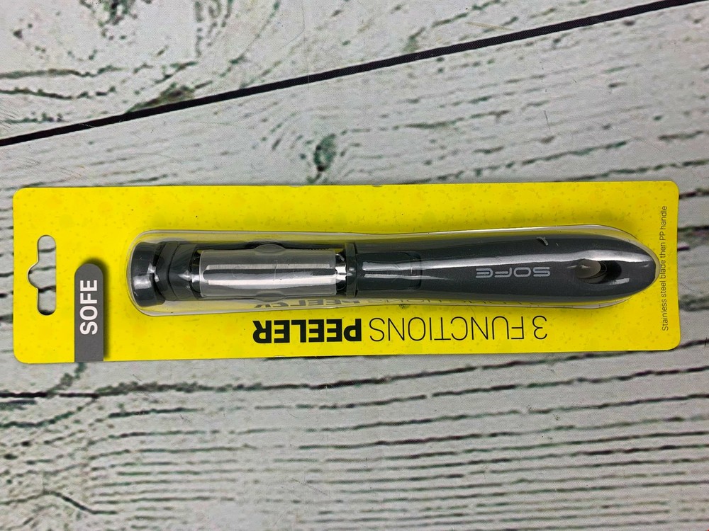 Swivel Peeler 3 Function Grey