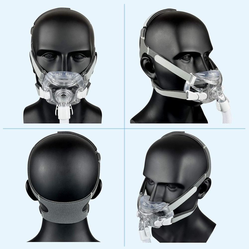 Amara View CPAP Mask Headgear Replacement Strap Soft and Comfortable Fabric Stra