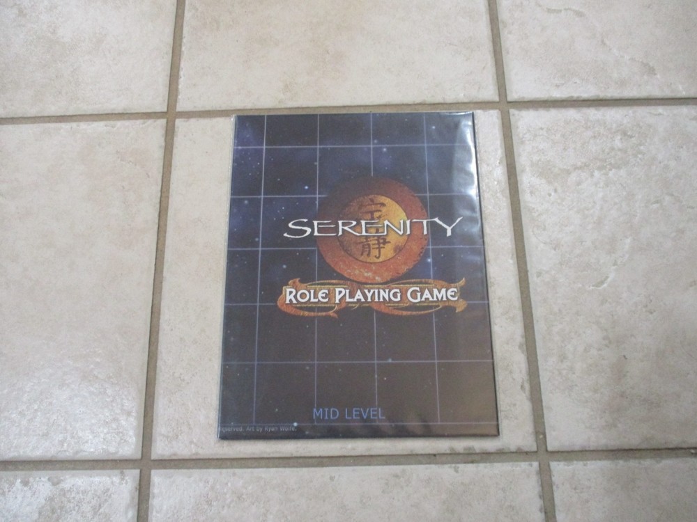 Serenity RPG Game Master's Screen with map
