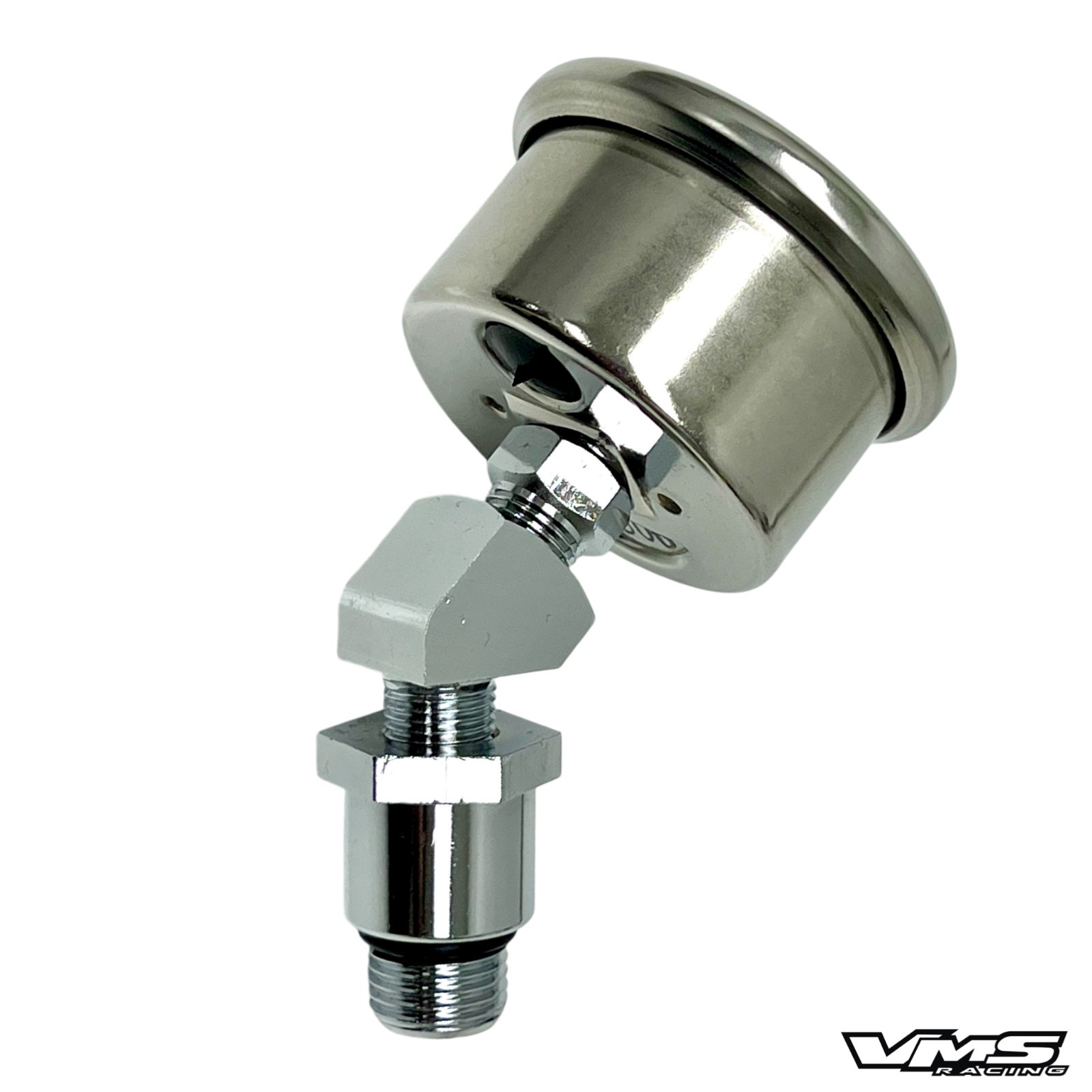 HARLEY BIG TWIN ENGINE 0-60 PSI OIL PRESSURE LIQUID FILLED GAUGE ADAPTER KIT