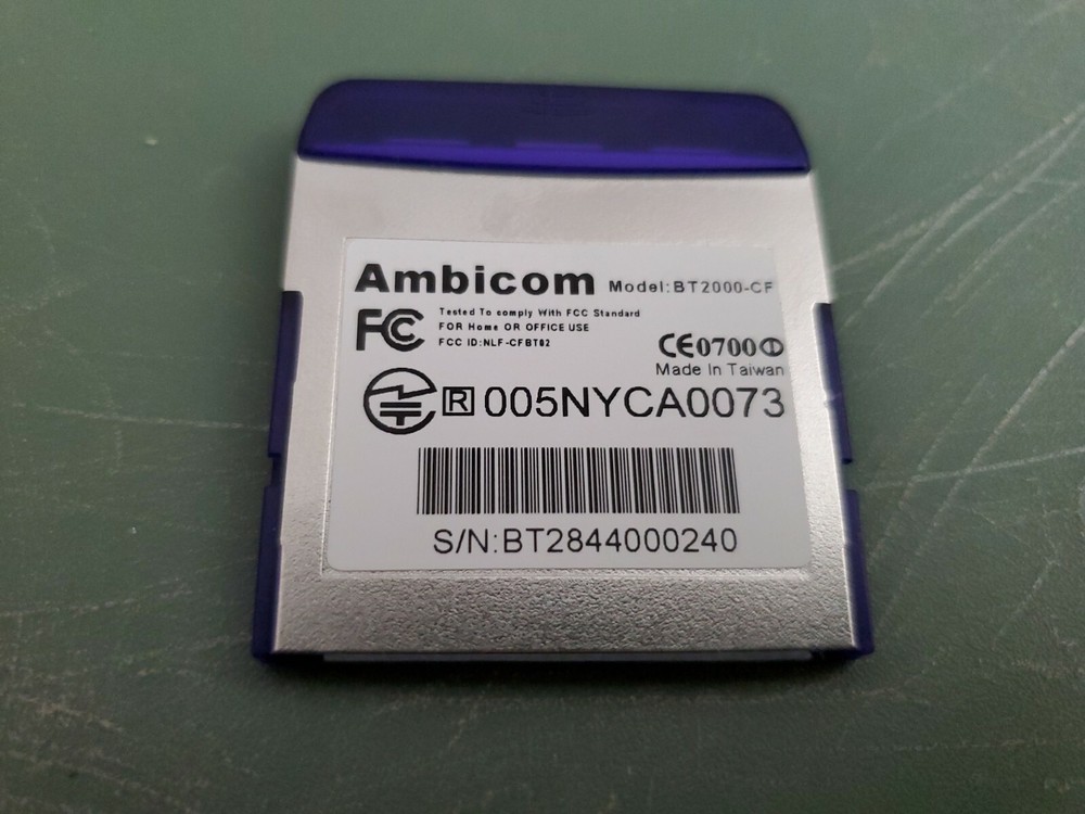 AmbiCom BT2000-CF Bluetooth Compact Flash Card D500