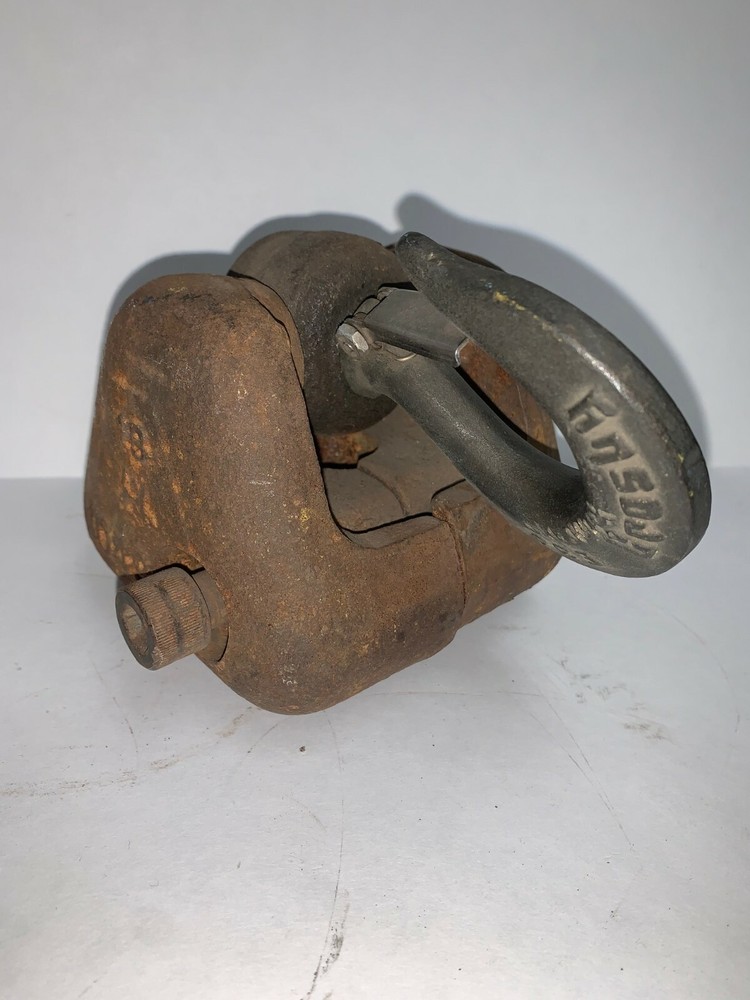 CROSBY CRANE HOOK, E3C, 3 TON CAPACITY, 4" X 4" BLOCK