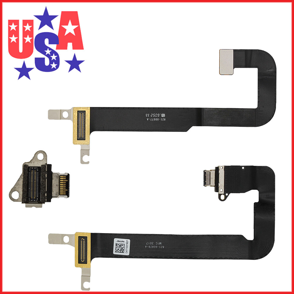 Charging Port USB-C Flex Cable I/O Board For MacBook Retina 12" A1534 2015-2017