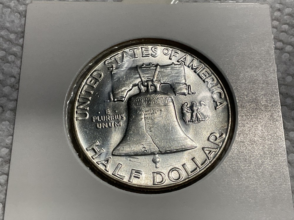1956-P Franklin Half Dollar UNC.