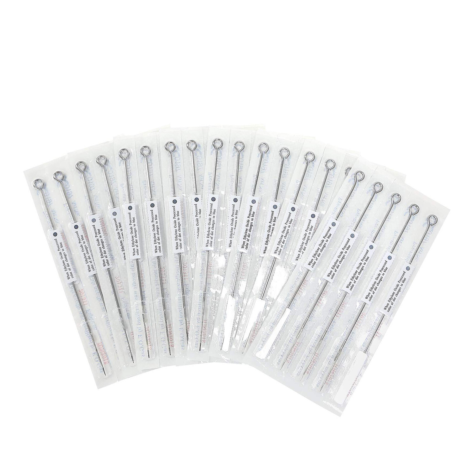 50 Round Curved Magnum Tattoo Needles - Sterile - 15RM (15 Round Mag)
