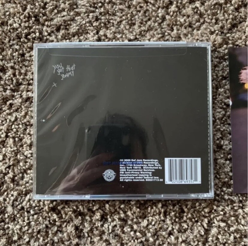 NEW Signed Justin Bieber Yummy Cd #2