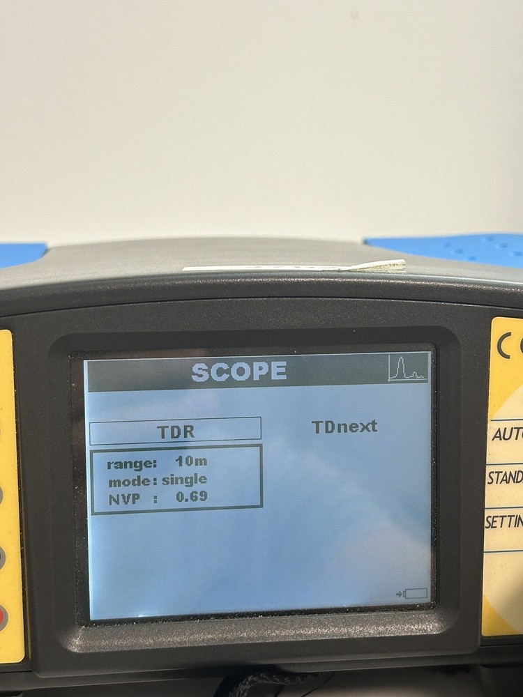 Metrel Multi Lan 350 For Lan Cabling Vertification Cable Tester