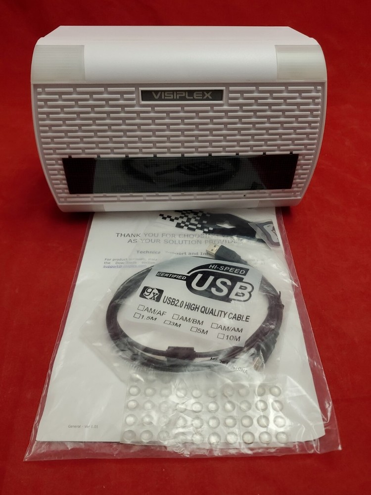 Visiplex VNS2640 Wireless Wall Mounted PA Speaker w/Visual Alert,Red LED Message