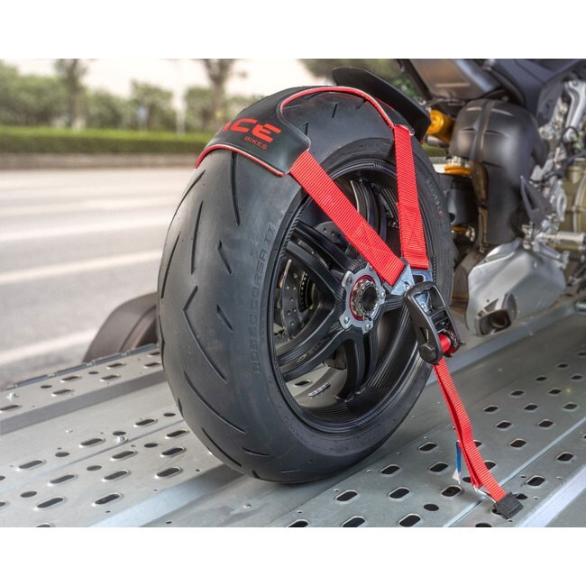Acebikes Tyrefix Pro Motorcycle Tie Down Trailer Van Transporter System