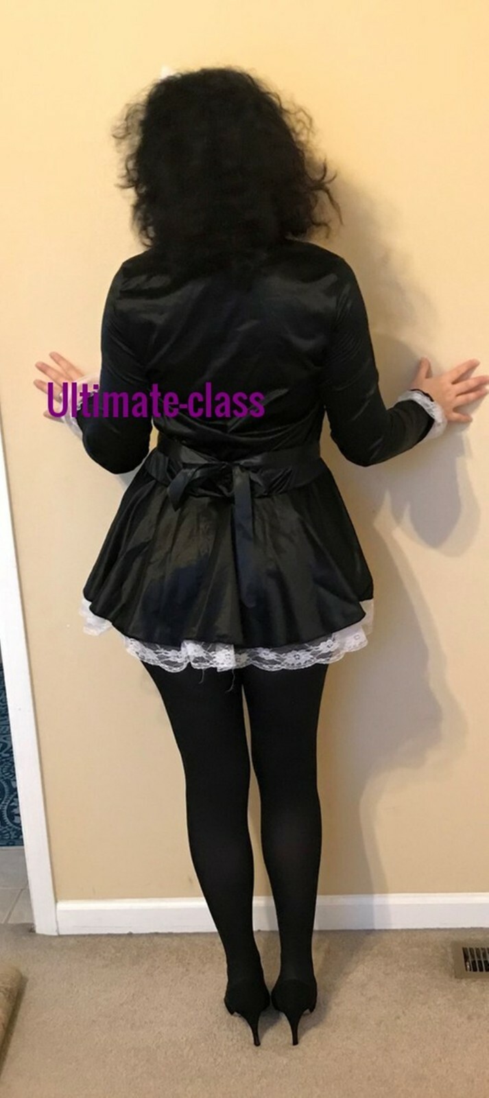 Elegant French Maid Costume size M L XL 2XL 3XL Fast U.S. Shipping Plus Size